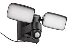 RABALUX 77091 Leszno solárne svietidlo/reflektor so senzorom LED 10W/800lm 4000K IP54 čierna, biela