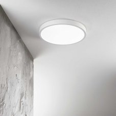 Ideal Lux 318264 RAY stropné svietidlo LED D400mm 26W 4050/2790-2930lm 3000-4000K IP44 biela