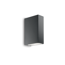 Exteriérové nástenné svietidlo Ideal lux 113791 TETRIS-2 AP2 ANTRACITE 2xG9 15W IP44
