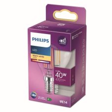 Philips 8718699763152 LED Classic žárovka 4,3W/40W 470lm E14 2700K 220-240V P45 filament kapka
