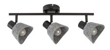 RABALUX 73007 Farelia stropné bodové svietidlo/spot 3xE14 čierna, šedá