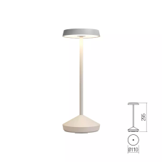 REDO 90313 SOPHIE exeriérová stolová lampa SMD LED 2,2W 150lm-161lm 2700K-3000K IP65 biela