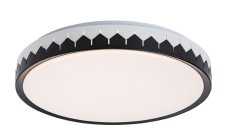 RABALUX 71303 Malin stropné svietidlo D400mm LED 24W/1500lm 3000-6500K čierna, šedá, biela, stmievateľné, diaľkový ovládač