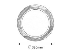 Rabalux 5421 Ufo E27 2x60W