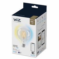 Philips WiZ Tunable white 8718699786717 LED žárovka Filament Globe E27 6,7W/806lm G120 2700-6500K