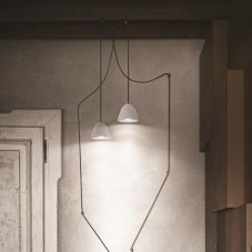 Závěsné svítidlo Ideal lux 110462 OIL-4 SP1 cementem 1xGU10 15W