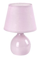 RABALUX 74078 Ingrid stolní lampička V260mm1xE14 růžová