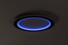 RABALUX 71406 Golwen stropní svítidlo D450mm LED 22W/1550lm 3000-6500K černá, bílá, stmívatelné, dálkový ovladač