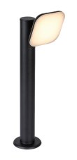 RABALUX 77059 Odiel venkovní stojanové svítidlo/sloupek LED V500mm 12W/750lm 3000K IP44 černá, bílá