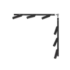 Lištové svietidlá SET 6x GU10 2 m čierna Zuma Line Lulu Track 3577