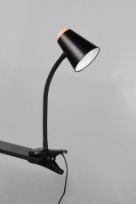 TRIO Reality R25831102 PONGO štipcové svietidlo SMD LED 4,5W/500lm 3000K čierna