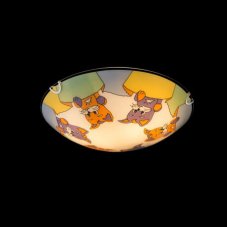 GLOBO 40606 KIDDY stropní svítidlo dětský motiv D300mm 2xE27 vícebarevné