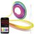 EMOS ZPW313I GoSmart Flexibilný LED pásik NEON biely, 3 m, 24 W, RGB, stmievateľný, WiFi
