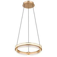 GLOBO 67196-36H BLONDIE závěsné svítidlo D400mm LED 36W/2000lm 2700-6000K zlatá, průhledná, dálkový ovladač