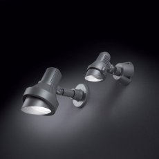 Exteriérové nástenné svietidlo Ideal lux 046167 TERRA AP1 BIG ANTRACITE 1xE27 60W IP65