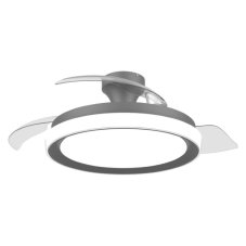 Stropný ventilátor so svetlom LED 2700–6500K čierna IP20 PHILIPS Bliss 8721103096043