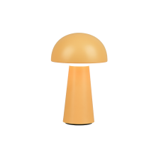 TRIO Reality R52176183 LENNON venkovní dekorační dotyková lampička SMD LED 2W/180lm 3000K IP44 světlá žltá, nabíjecí baterie, USB