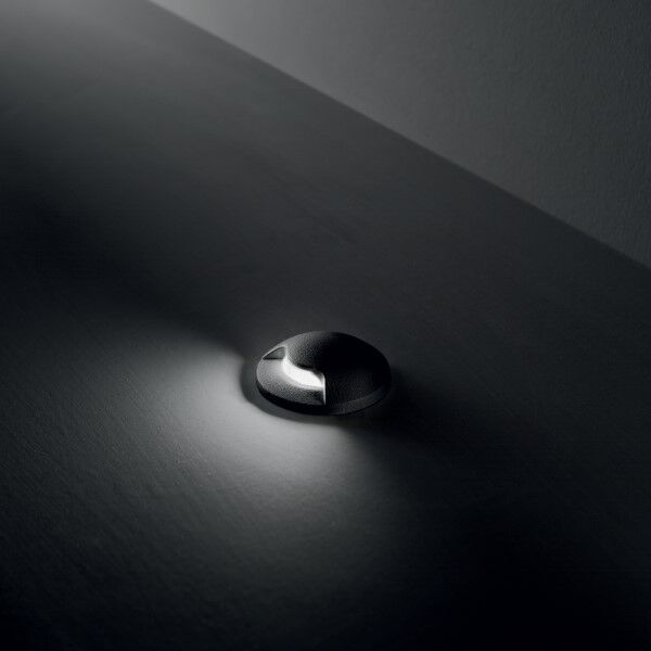 Ideal Lux 269504 WAY vonkajšie zápustné svietidlo do zeme 1xG9 D50mm IP67 čierna 3000K