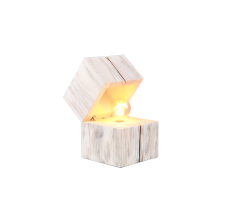 TRIO 514110101 TREASURE stolní lampička V160mm 1xE14 bílá