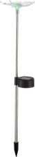 Globo 33949-4 solární svítidlo dekorativní, zapichovací s vážkou a motýlem 4-set LED 0,06W RGB, IP44, průhledná