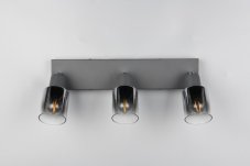 TRIO Reality R81783042 CADIZ stropní bodové svítidlo/spot 3xE14 antracitová