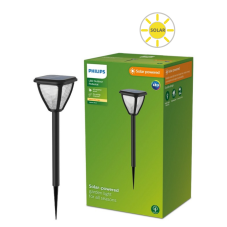 Philips 8720169265721 Outdoor solar Vapora solárne zapichovacie svietidlo/stĺpik LED 1,5W/200lm 2700K IP44 čierna