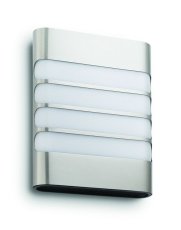 Philips 17273/47/16 myGarden Raccoon nástěnné svítidlo inox 1x3W SELV
