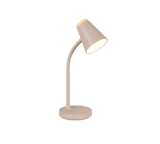 TRIO Reality R55831143 PONGO stolná lampička v360mm SMD LED 4,5W/500lm 3000K béžová