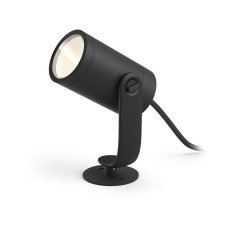 Philips HUE 17428/30/P7 Lily záhradní reflektor / kabel 4m / 1x konektor 8W = 650lm 2000 - 6500K