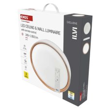Stropné svietidlo LED 1800lm 2700–6500K IP20 EMOS ILVI ZM5114
