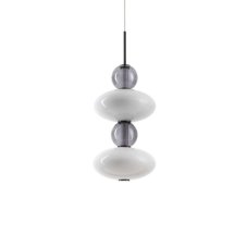Ideal Lux 314167 LUMIERE závesné svietidlo LED D280mm 34W 4300/1440lm 3000K biela