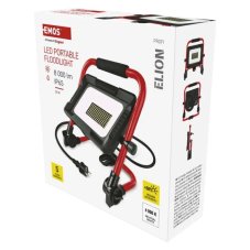 Reflektor LED 8000lm 4000K červená/čierna IP65/IP44 EMOS ELION ZS3343