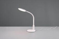 TRIO Reality R52671101 SALLY stolní dotykové svítidlo SMD LED V360mm 8,4W/830lm 4000K bílá