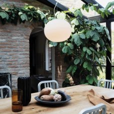 Ideal Lux 327884 COTTON závěsné svítidlo 1xE27 D400mm bílá