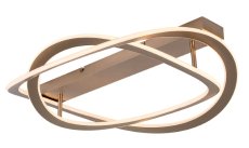 RABALUX 71280 Kallira stropné svietidlo D590mm LED 72W/12260/3800lm 3000K zlatá, biela