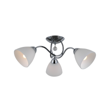 ITALUX PND-5643-3 Lugano stropní svítidlo 3xE27 chrom, bílá