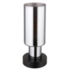 GLOBO 15708T LIDARIA stolní lampička V270mm 1xE27 černá, kouřová