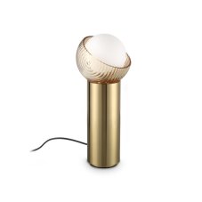 Stolná lampa 1x G9 mosadzná IP20 Ideal Lux BLOOM 366524