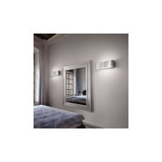 Nástěnné svítidlo Ideal lux 187365 CLIP AP2 SMALL CORTEN 2xE27 60W