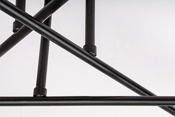 RABALUX 71026 Branwen stropní svítidlo 6xE27 D570mm matná černá, saténový chrom