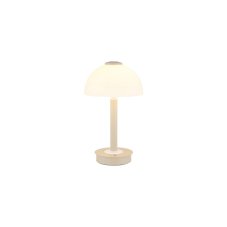 Stolní lampa LED 3000K písková, opálová IP20 GLOBO lighting ULDIN 21953SA