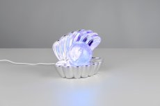 TRIO Reality R57731106 SHELLY dekoračná stolná lampička v140mm SMD LED 0,8W/15lm RGB chrómová