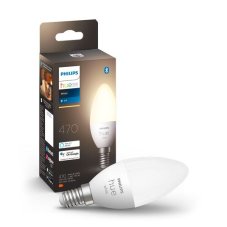 Philips Hue White 8719514320666 LED žárovka E14 5,5W/470lm svíčka 2700K bluetooth