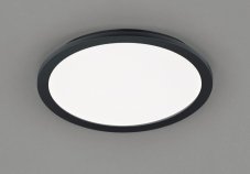 TRIO reality R62922432 Camillus Stropné svietidlo 400mm LED 1X24W/2000lm 3000K IP44 Matná čierna, biela, Switchdimmer