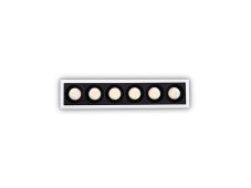 Ideal lux Pro 341675 LIKA SLIM zápustné svietidlo LED 10W 1050/870lm 4000K biela, UGR