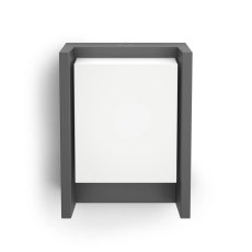 Philips 8719514490222 Arbour exteriérové nástěnné svítidlo LED 3,8W/800lm 3000K antracit