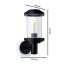 Philips 8720169266513 Outdoor Listra venkovní nástěnné svítidlo 1xE27 IP44 černá