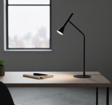 Ideal Lux 283333 DIESIS dotykové stolové svietidlo LED V665mm 6,5W 600/500lm 3000K čierna