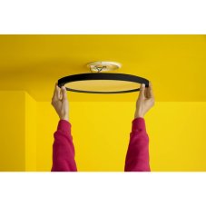 Philips Wiz Colors 8720169072671 SuperSlim stropné svietidlo LED D545mm 32W/3750lm 2700-6500K+RGB čierna