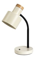 Stolové svietidlo 1x E27 antická biela IP20 Rabalux PASTRO 74097